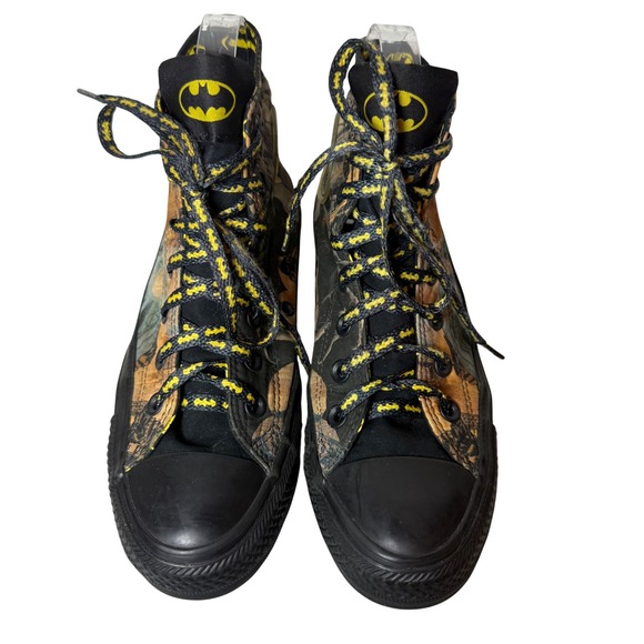 Converse Chuck Taylor All Star x Batman DC Comics High Top Sneakers Mens 5 Wo 7 - Picture 2 of 7